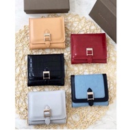 Wallet | Women || Cnk BUCKLE STRAP SHORT WALLET | Premium IMPORT