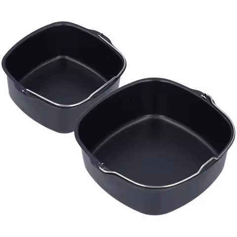 17.5cm 22cm Cake Mold Food Grade Iron Baking Mold Cake Barrel Fryer Accessories Fit for HD9925 HD986