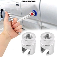 ONLYGOODS Pulling Tab Adapter, Aluminum Alloy Silver Car Dent Repair Puller Head, Dent Repair Tools 