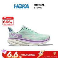 【6.6Flash Sale ของแท้ 100%】HOKA One One Clifton 9 C9 รองเท้าเพิ่มความสูงสำหรับผู้ชายและผู้หญิงรองเท้