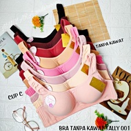 KATUN Tally 001 Wire Free Bra Breathable Cotton Material Cup C size 36-42/BHS 001 Tube Top Bra Large