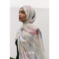 [PO] LUXOR Butterfly Watercolor Print - Flutter Bloom | Printed Viscose Pashmina | Printed Capital