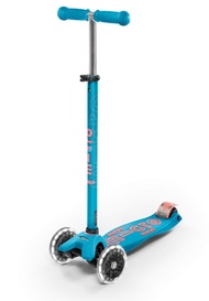 Micro Kickboard - Maxi Deluxe LED - Three Wheeled, Lean-to-Steer Swiss-Designed Micro Scooter for Ki
