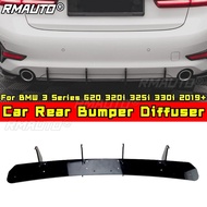 For BMW 3 Series G20 320i 325i 330i Rear Bumper Diffuser Lip Apron for BMW 3 Series G20 320i 325i 33