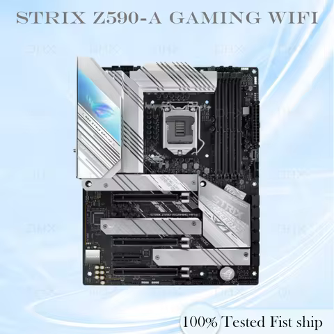 Z590 PCI-E4.0 For ROG STRIX Z590-A GAMING WIFI Motherboard LGA 1200 DDR4 Mainboard HDMI M.2 ATX 128G