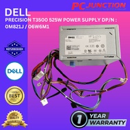 DELL PRECISION T3500 525W POWER SUPPLY DP/N : 0M821J / 06W6M1