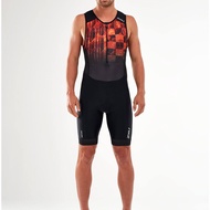 2023 New Fashion version 2XU triathlon mens sleeveless triathlon quick-drying breathable swimming ru