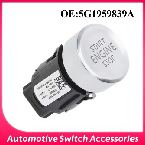 OEM 5G1959839A LHD Engine Start Stop Swith Button For Volkswagen E-Golf Golf 7 MK7 T-Roc 5G1 959 839