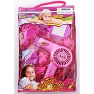mainan alat salon pengering rambut Hair dryer/make up anak perempuan
