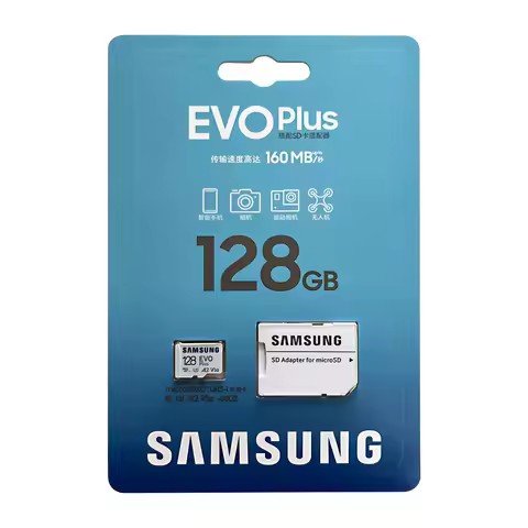 SAMSUNG MicroSD Memory Card 64G U1/128GB 256GB 512GB 1TB Micro SD SDXC/TF Flash Cards MicroSD UHS-1 