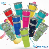 DESIGN TUMBLER WITH STRAW TUMBLER 900ML