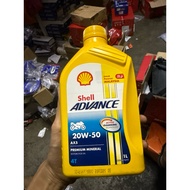 SHELL ADVANCE AX5 20w-50 4T ORIGINAL