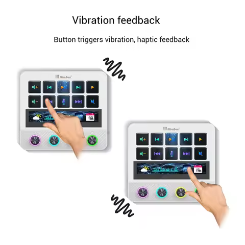 MBox N4 Pro Stream Deck Mirabox StreamDeck LCD Button Live Content Creation Controller Mini Keypad S