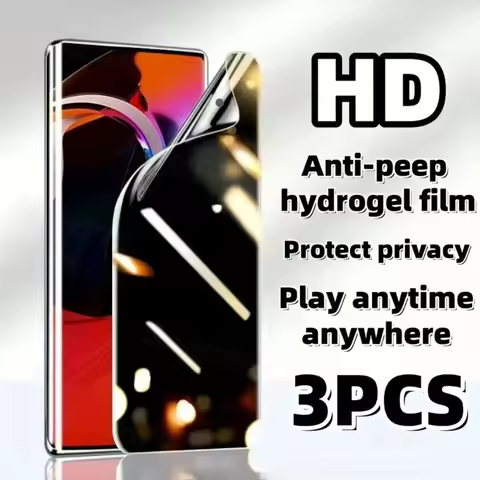 3pcs Anti-Peep Hydrogel Screen Protector for OPPO Find X8 Pro Series for OPPO Find X9/X3/X5/X6 Pro/X