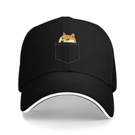 Dogecoin Pocket Meme Dogecoin To The Moon Crypto Fashion Hipster Baseball Cap