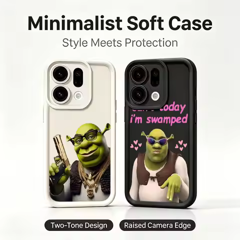 Cartoon Funny Movies S-Shreks Shockproof Phone Case For OPPO A5X A6X A16 A17 A54 A57 A60 A73 A77 A79