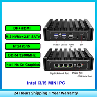 G31 11th Gen Fanless N5105 Mini PC Intel i5-1145G7 4x Intel i225 2.5G LAN pfSense Router