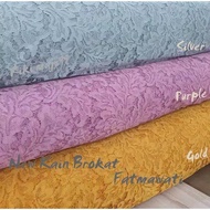 BAHAN KAIN BRUKAT LACE PREMIUM PER 0,5M TERLENGKAP!!!