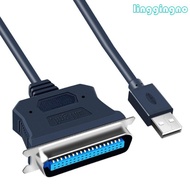 RR USB To Parallel Printer Cable 36Pin USB Port Adapter Cable Printer Line CN36 Pin Adapter Cable Ac