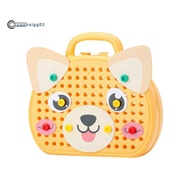 .Play Toolbox, Toolbox, Toddler Drill and Screw Toy Toolbox