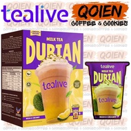 TEALIVE DURIAN MILK TEA WITH BROWN SUGAR RICH & CREAMY INSTANT TEA DRINK / BOX 6sachets @ 1s SINGLE 