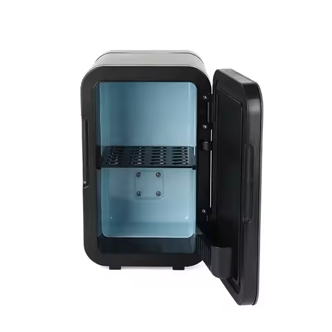 Customize 6L Glass Door Fridge Refrigerators Beauty Mini Fridge For Home Car Outdoor