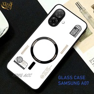 HP Casing Samsung A07 4G/5G Softcase Glass Glossy Samsung A07 4G/5G Case Samsung A07 4Ghp/5G - K75