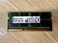 Kingston SO-DIMM DDR3 1600 Notebook RAM LV 8GB  (KVR16LS11/8G) 筆記型電腦記憶體