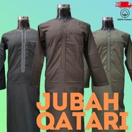 JUBAH LENGAN PANJANG THOUB QATARI ALMAS 100% COTTON