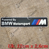 Emblem BMW M PERFORMANCE ALUMUNIUM EMBLEM PLATE BMW MOTORSPORT M3 - MODEL 1