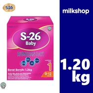 S26 STD Step 1 1.2kg | Wyeth Langkah Step1 box kotak 0-12 bulan month infant formula 8886472103188 P