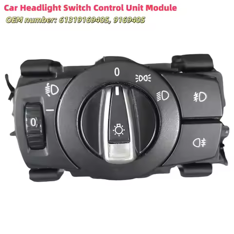 For BMW Headlight Switch Control Unit Module 9169405 Compatible with 1 Series E82 E88 and 3 Series E