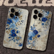 Retro Orchid Casing hp Vivo V60 Y29 5G V50 Lite V40 Lite 5G Y19S Y36 V23E Y12S Y17 Y27 Y21 Y12 Y33S 