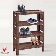Plastic Shoe Rack, Plastic Stacking, Complete Plastic Rack, 3 Tiers, 4 Tiers, 5 Tiers, Tabitha Origi