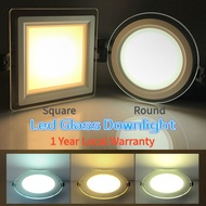 LED Glass Downlight 12W