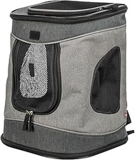 Trixie 28944 Timon backpack, 34 × 44 × 30 cm, black/grey, 1 piece (1 pack)