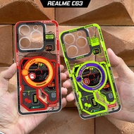Case hp REALME C63 NEW Softcase TransparentBENING Casing REALME C63 Case Realme C63 Case Camera Prot