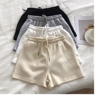 Short Pants Fleece Elastic Drawstring Pants - Women's Short Pants - Women's Casual Pants - Short Pan
