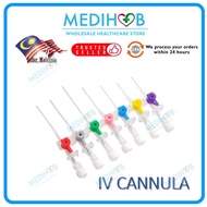 IV Cannula with Injection Valve & Radiopaque Catheter 1pcs