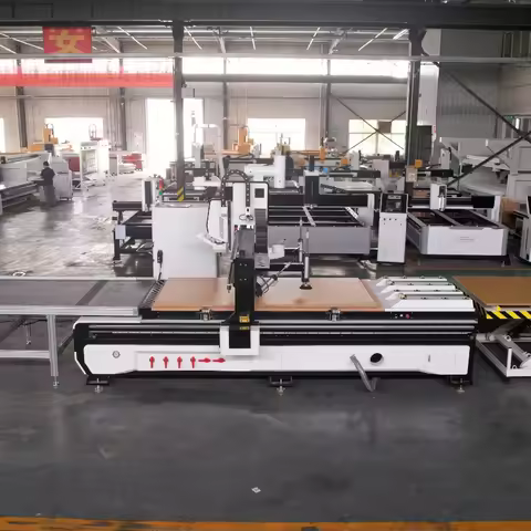 Penjualan terlaris 3 sumbu 1325 pertukangan kayu otomatis bersarang Atc Cnc Router mesin pemotong ka