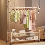 Dormant Hanger Balcony Simple Household Coat Rack Vertical Hanger Bedroom 3CAU
