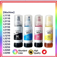 in stock 003 Ink BLACK 65ML REFIL INKL1110/L3110/L3150/L5190/L1210/L3210/L3216/L3250/L3256/L3260/L52