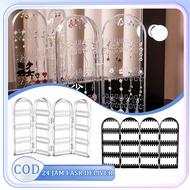 Earring Organizer Earring Display Dustproof Earring Storage Rack Earring Accessories