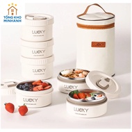 Lucky 3-layer lunch box- lucky 3-layer cagebag.
