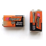 2pcs Battery 9V KINGEVER
