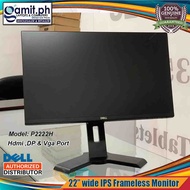 Dell Led 19" / 20" / 22" / 24" IPS Frameless Computer Desktop Monitor