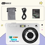 KC-1 CCD Digital Camera - 48MP Shooting Camera 16X Zoom 2.7inch Screen Anti-shake 1080P Video for Vl