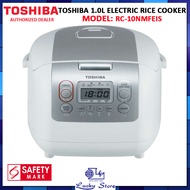 TOSHIBA RC-10NMFEIS 1.0L ELECTRIC RICE COOKER, MICOM, DIGITAL CONTROL, 3D HEATING SYSTEM