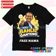 Handsome Bahlil Mas Children's T-Shirt Free Name MBG Mas Bahlil Handsome Children's T-Shirt/