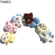 TANFU Fluffty พวงกุญแจตุ๊กตาการ์ตูน ตัวการ์ตูน จี้ห้อยคอ พวงกุญแจ NCT DREAM ทันสมัยและทันสมัย การตกแ